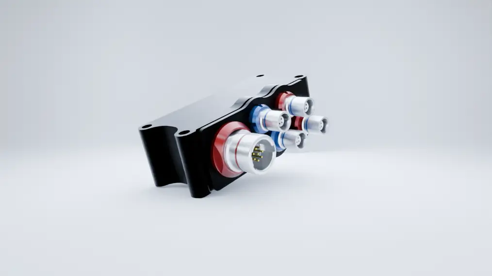 HIU‑3 hub‑mounted interface unit for localised motorsport sensor data acquisition
